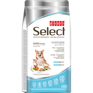 SELECT PUPPY STARTER CHICKEN & RICE